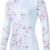 Women Cycling Jersey Long Sleeve Winter Bike Biking Shirts Bicycle Tops Full Zipper