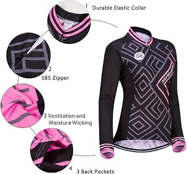 Women Breathable Long Sleeve 3D Gel Padded Bicycle Cycling Suit Mesh Cloting Pants Set UV Protective