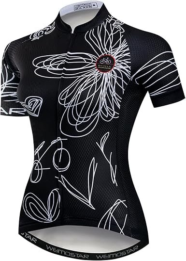 Women's Cycling Jersey Sleeveless Short Long Sleeve Bike Shirt Half Zipper Road Bicycle Biking Tops CF3