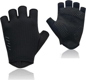 Bike Gloves for Men Women Cycling with Reflective Strips